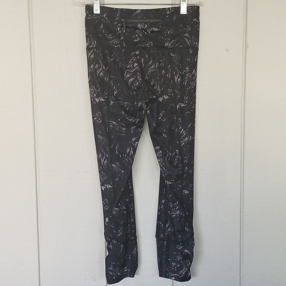Lululemon Athletica Speed Tight II Leggings Arsenal Ambient Gray Black Size 4 - Picture 7 of 11